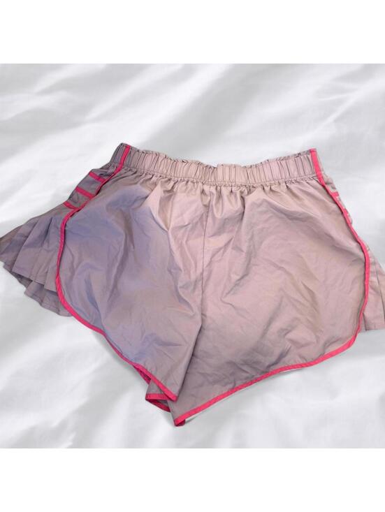 Free people movement Light purple and pink sporty shorts - Picture 4 of 4